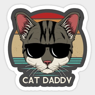 cat daddy Sticker